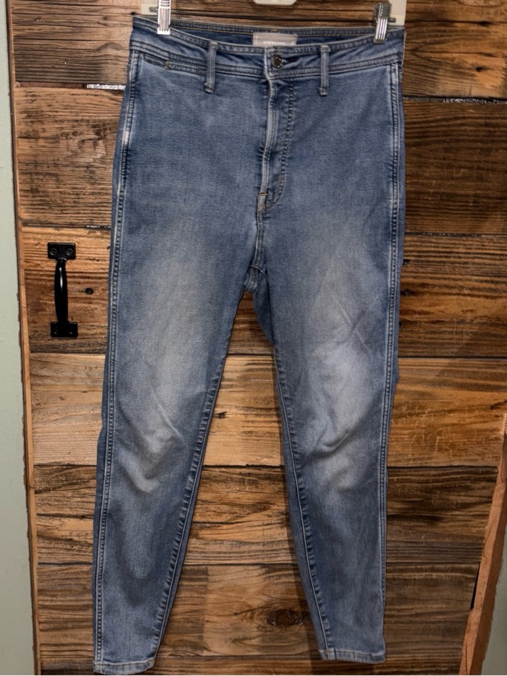 Everlane ‘The Way High Skinny Jean’- Light Blue Wash